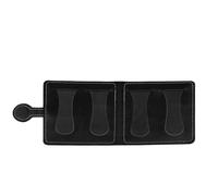 Bnnlqpsttg - Soporte para púas de guitarra, bolsa de almacenamiento para púas de guitarra, Negro