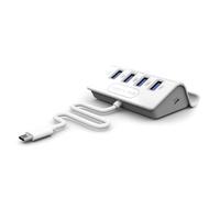 Bnnlqpsttg Soporte para teléfono 4 en 1, Divisor de Cable USB C, Adaptador De Extensión USB 2.0, Convertidor, estación de carga, Adaptador Tipo-C