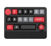 Bnnlqpsttg Teclado mecánico sin RGB W909 con interruptores intercambiables en caliente y joystick 3 modos teclado mecánico sin interruptores intercambiables en caliente y joystick