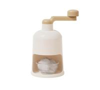 Bnnlqpsttg Trituradora de Hielo Manual Rotativo Trituradora de Hielo Afeitada a Mano Pequeña Máquina de Hielo de Afeitar Manual para la Cocina de Café Barco