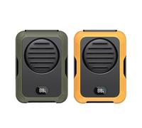 Bnnlqpsttg Ventilador de Refrigeración Portátil con Correa Ventilador Sin Hoja Recargable, Ventilador de Cuello, Pantalla Digital, Manos, Ventilador de Tamaño para Camping
