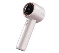 Bnnlqpsttg Ventilador Portátil 100 Velocidades de Viento Ajustables a Alta Velocidad, Turboventilador Portátil Mini Ventilador Recargable USB, Rosa