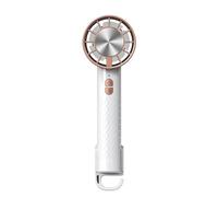Bnnlqpsttg Ventilador Portátil Portátil de Alta Potencia Eólica, Ventilador de Escritorio, Enfriador Personal, Ventilador de Mano con Refrigeración por Hielo Semiconductor, B
