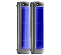 Bnnlqpsttg Ventilador Silencioso de Energía Eólica Alta, Larga Vida de la Batería, Ventilador Torre de Escritorio Ventilador USB Portátil de Pared