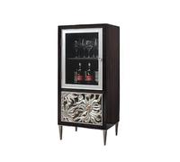 BNNP Gabinete de Bar de Vinos Industrial Gabinete for vinos, Mueble Auxiliar for Comedor, Mueble Auxiliar for TV en Sala de Estar, Mueble de Almacenamiento de Pared for Comedor, Vitrina Alta