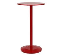 BNNP Mesa de Bar Mesa Alta for Bar, Mesa Redonda de Hierro Forjado for balcón, Mesa pequeña Informal for Bar, cafetería for el hogar, Bar, Mesa Redonda pequeña para Espacio Angosto(B)