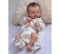 BNNPUU Bebé Reborn - 20 Pulgadas Hecho a Mano Realista de Cuerpo Completo de Vinilo Suave Anatómicamente Correcta de la Vida Real del Bebé Muñecas con Accesorios para Niños Edad 3+