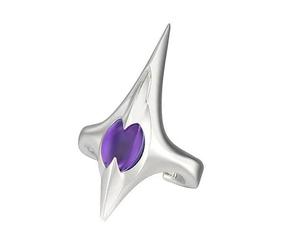 Bnojjellol Anillos punk para estilos alternativos con diseño de picos irregulares y construcción de aleación resistente para picos de larga duración, forma única, aleación ajustable, color oscuro