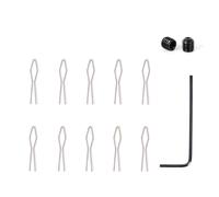 Bnojjellol Llaves de radios para bicicletas, herramientas para pezones, destornillador, cordones para varios modelos de reparación de bicicletas