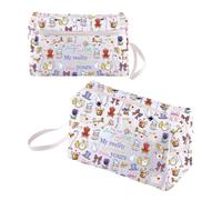 BNQL Alice - Bolsa de ganchillo para fanáticos de cuentos de hadas, regalo para fanáticos de cuentos de hadas, regalo con texto en inglés "i'm Not Strange Weird Off Nor Crazy Alice, bolsas de hilo