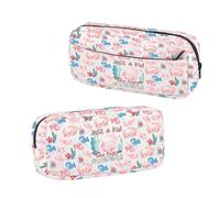 BNQL Axolotl - Estuche para lápices con texto en inglés "Just A Girl Who Lovers Axolotls Cute Axolotl Gifts Animal Lover Gifts Salamander Gift Salamander Pen Bag