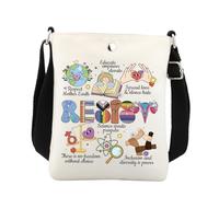 BNQL Bolso cruzado feminista con soporte resistente Lgbtq Feminista Igualdad de Derechos Regalos Pro Choice Regalo Patriarcado Regalos de Justicia Social