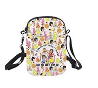 BNQL Bolso cruzado inspirado en dibujos animados de Burger Tv Show Merch I'm Gonna Get What I Want And You Can't Stop Me Bolso de hombro