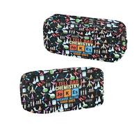 BNQL Estuche para lápices de química, regalo para profesores de química con texto en inglés "I Tell Bad Chemistry Jokes Because Allthe Good Ones Chemist"