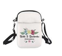 BNQL Feminismo Feminista Bandolera Feminista Regalos Feministas para Mujeres Regalos de Derechos de las Mujeres Nolite Te Bastardes Carborundorum