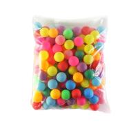 bnsggl 50 pelotas de tenis de mesa coloridas de colores lavables para arte y manualidades
