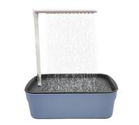 bnsggl Baño automático para pájaros, bañeras para pájaros, loros, circulaciones de agua, bañeras para jaulas, accesorios