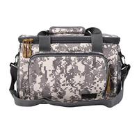 bnsggl Bolsa cruzada de gran capacidad para aparejos de pesca, bolsa de hombro, resistente al agua, bolsa de almacenamiento para aparejos de pesca, a