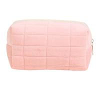 bnsggl Bolsa de maquillaje de mano con contenedor de aseo de gran capacidad, prácticas bolsas de almacenamiento de maquillaje, organizadores de viaje