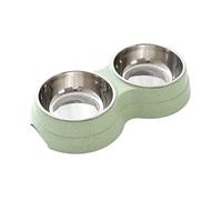 bnsggl Cuenco para gatos, cuenco de acero inoxidable de gran capacidad, cuenco de alimentación para mascotas y cuenco de metal desmontable