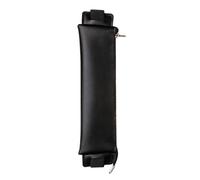 bnsggl Estuche para lápices, funda de piel sintética para bolígrafo, diario y cuaderno, Black, Estuches