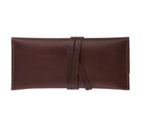 bnsggl Estuche para lápices, hecho a mano, piel de vacuno, retro, vintage, para estuche, oficina, escuela, suministros de papelería, multicolor, Estuches