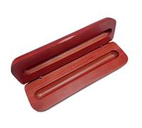 bnsggl Estuches para lápices, caja expositora de madera, estuche de almacenamiento para pluma estilográfica, paquete de regalo, caja organizadora, Orange, suelto, Estuches