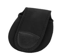 bnsggl Funda protectora para carrete de pesca de baitcasting, funda de almacenamiento para carrete, bolsa de almacenamiento a prueba de golpes, Black