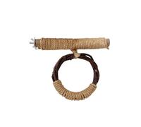 bnsggl Jaula de juguete para pájaros, soporte para moler, rascadores, perca, columpio, molar, masticar, juguete para loros, periquitos, juguete para pájaros