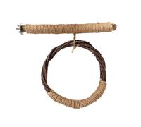 bnsggl Jaula de juguete para pájaros, soporte para moler, rascadores, perca, columpio, molar, masticar, juguete para loros, periquitos, juguete para pájaros
