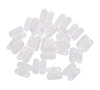 bnsggl Juego de 20 conectores verticales para persianas, conectores de cadena de cortina blancos, conectores de cable de tracción