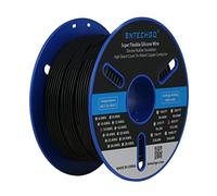 BNTECHGO Bobina de alambre de silicona de calibre 14 de 500 pies, color negro, flexible, 14 AWG, alambre de cobre estañado trenzado