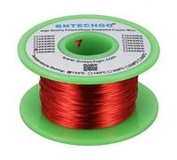 BNTECHGO - Cable magnético de 28 AWG - Hilo de cobre esmaltado - Bobina de alambre magnético esmaltado - 4 oz - 0.0126 pulgadas de diámetro - 1 bobina de color rojo, temperatura nominal de 155 ℃
