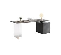 BNUTFRDD Escritorios Escritorio de Estudio Pizarra Minimalista for apartamento pequeño, Escritorio Moderno for Ordenador Oficina y Empresa Mesa para Manualidades(180 * 70 * 75cm)