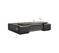 BNUTFRDD Escritorios Muebles de Oficina Escritorio Moderno for Jefe, Presidente, Supervisor, Gerente, Escritorio Grande Mesa para Manualidades(2m)