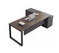 BNUTFRDD Escritorios Muebles de oficinas ejecutivos del Escritorio Moderno Director General Boss convenientes for Las corporativas Mesa para Manualidades(A)