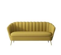 BNUTFRDD Sofás para la Sala de Estar Sofá Dormitorio Doble Nórdico Pequeño Apartamento Ligero Sala De Estar Lujo Tienda Ropa For Tres Personas(6,180cm)