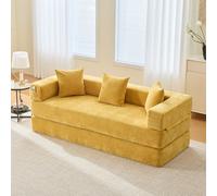 BNUZ Sofá modular de chenilla con bloque de felpilla, muy suave, se puede combinar libremente, con bolsillos laterales para almacenamiento y base antideslizante, perfecto para sala de estar, zona de