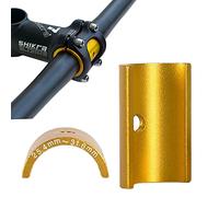 BNVB adaptadores para Manillar de Bicicleta, Espaciador VáStago aleación de Aluminio, Manguito Reductor 25,4 Mm una 31,8 Mm, Adaptador DiáMetro la Barra Interior
