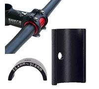 BNVB adaptadores para Manillar de Bicicleta, Espaciador VáStago aleación de Aluminio, Manguito Reductor 25,4 Mm una 31,8 Mm, Adaptador DiáMetro la Barra Interior
