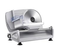 BNZCZY Cortadora de Fiambre Eléctrica con Espesor Ajustable 1-15 mm, Cortadora de Carne y Pan con Interruptor de Seguridad, para Carne, Verduras(Size:with 1 Blade,Color:200W)