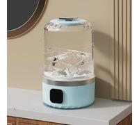 BNZCZY Mini Lavadora portátil con 2 Modos de Lavado, Limpieza 360° Completamente Cerrada, compacta y Ligera, para Viajes, dormitorios, Apartamentos(Size:131 * 215mm/5.15 * 8.46in,Color:Azul)