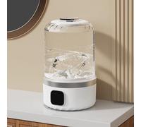 BNZCZY Mini Lavadora portátil con 2 Modos de Lavado, Limpieza 360° Completamente Cerrada, compacta y Ligera, para Viajes, dormitorios, Apartamentos(Size:131 * 215mm/5.15 * 8.46in,Color:Blanco)