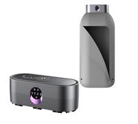 BNZCZY Secador de Ropa portátil Mini de Viaje con Bolsa de Secado, circulación de Aire Caliente 360°, 4 ajustes de Temporizador, 2 Modos de Secado, para apartamento, Dormitorio