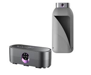 BNZCZY Secador de Ropa portátil Mini de Viaje con Bolsa de Secado, circulación de Aire Caliente 360°, 4 ajustes de Temporizador, 2 Modos de Secado, para apartamento, Dormitorio