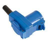 Bo-Camp 8518290 CEE contrefiche perpendiculaire 3 Polos 16 A Unisex, Azul