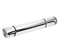 Bo-Camp BC Foam Aluminium Foil Colchoneta para Dormir, Unisex Adulto, Plata-Plata, 190 x 125 cm