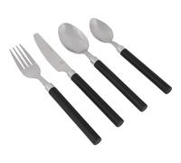 BC Cuberteria 16 piezas 4 p. negro