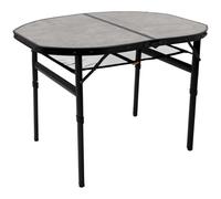 Bo-Camp - Industrial - Mesa - Northgate - Ovalada - Modelo Maleta - 100x70 cm