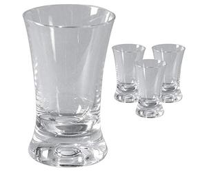 Bo-Camp Juego de 4 Vasos para Aperitivos